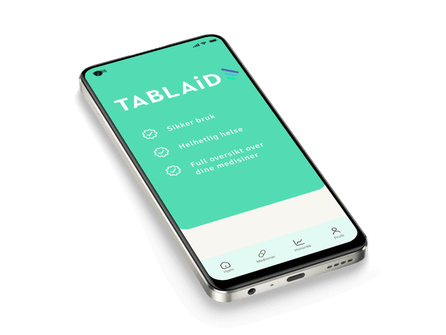 Tablaid app mockup